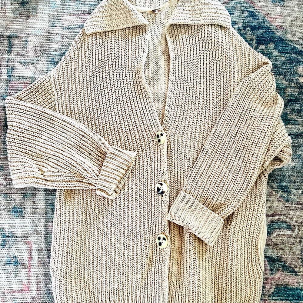 Free People Swim Too Deep Cardi. Size M